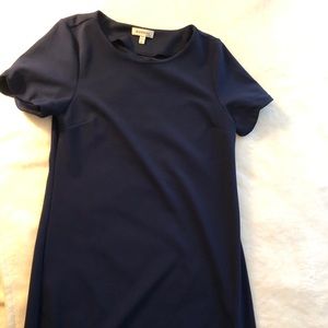 Blue Shift Dress; Casual